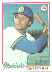1978 Topps Baseball Cards      199     Craig Reynolds